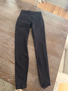 Lululemon wunder under train legging - black